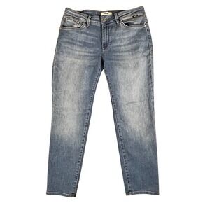 Mavi Emma Petite Slim Boyfriend Jeans Womens Size 23 Medium Wash‎ Stretch